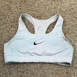 Nike Women's White Sports Bra